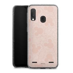 Carry Case Hülle Transparent/glitter ohne Band