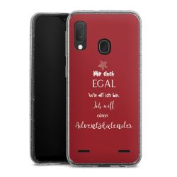 Carry Case Hülle Transparent/glitter ohne Band