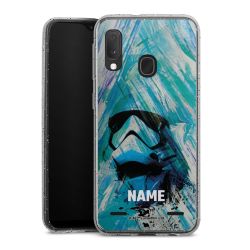 Carry Case Hülle Transparent/glitter ohne Band