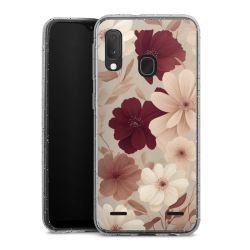 Carry Case Hülle Transparent/glitter ohne Band