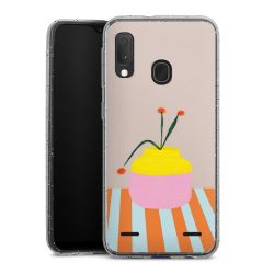 Carry Case Hülle Transparent/glitter ohne Band