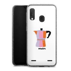 Carry Case Hülle Transparent/glitter ohne Band