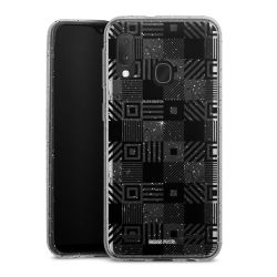 Carry Case Hülle Transparent/glitter ohne Band