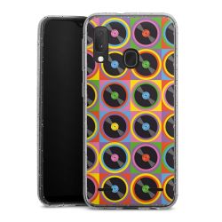 Carry Case Hülle Transparent/glitter ohne Band