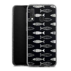 Carry Case Hülle Transparent/glitter ohne Band