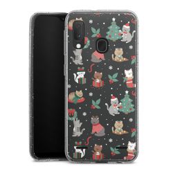 Carry Case Hülle Transparent/glitter ohne Band