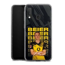 Carry Case Hülle Transparent/glitter ohne Band