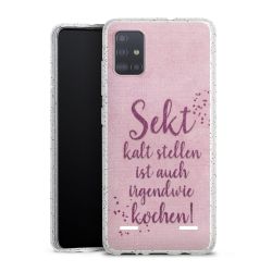 Carry Case Hülle Transparent/glitter ohne Band