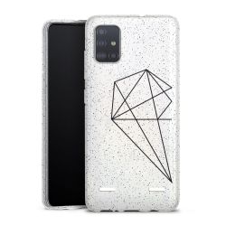 Carry Case Single Transparent/glitter