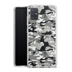 Carry Case Hülle Transparent/glitter ohne Band