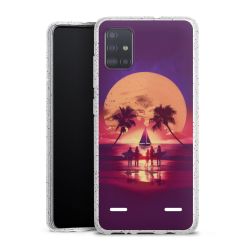 Carry Case Hülle Transparent/glitter ohne Band