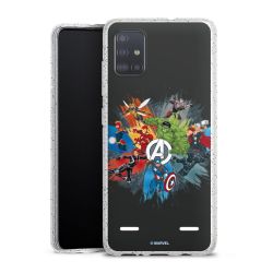 Carry Case Hülle Transparent/glitter ohne Band