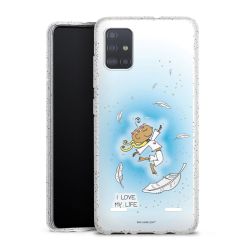 Carry Case Hülle Transparent/glitter ohne Band