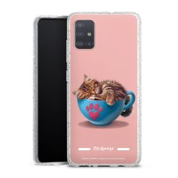 Carry Case Hülle Transparent/glitter ohne Band