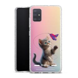 Carry Case Hülle Transparent/glitter ohne Band