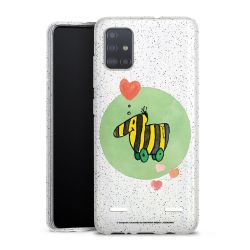 Carry Case Hülle Transparent/glitter ohne Band