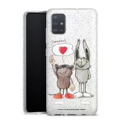 Carry Case Hülle Transparent/glitter ohne Band