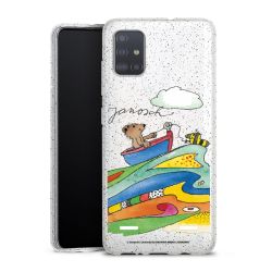 Carry Case Hülle Transparent/glitter ohne Band