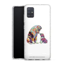 Carry Case Hülle Transparent/glitter ohne Band