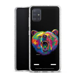 Carry Case Hülle Transparent/glitter ohne Band