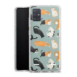 Carry Case Hülle Transparent/glitter ohne Band