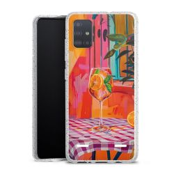 Carry Case Hülle Transparent/glitter ohne Band