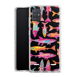 Carry Case Hülle Transparent/glitter ohne Band