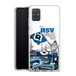 Carry Case Hülle Transparent/glitter ohne Band