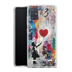 Carry Case Hülle Transparent/glitter ohne Band