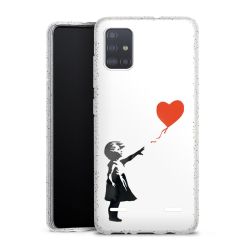 Carry Case Hülle Transparent/glitter ohne Band