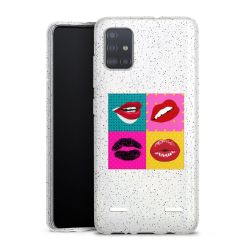 Carry Case Hülle Transparent/glitter ohne Band