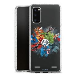 Carry Case Hülle Transparent/glitter ohne Band