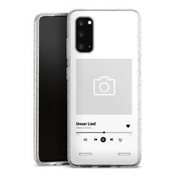 Carry Case Hülle Transparent/glitter ohne Band