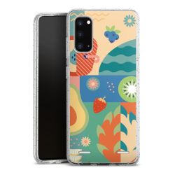 Carry Case Hülle Transparent/glitter ohne Band