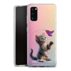 Carry Case Hülle Transparent/glitter ohne Band