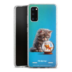 Carry Case Hülle Transparent/glitter ohne Band