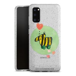 Carry Case Hülle Transparent/glitter ohne Band