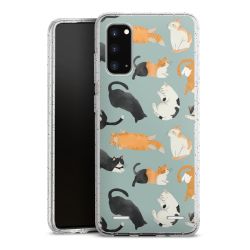 Carry Case Hülle Transparent/glitter ohne Band