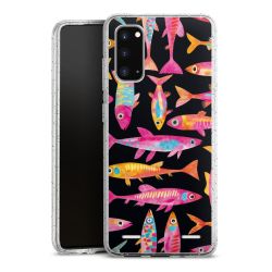 Carry Case Hülle Transparent/glitter ohne Band