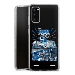 Carry Case Hülle Transparent/glitter ohne Band