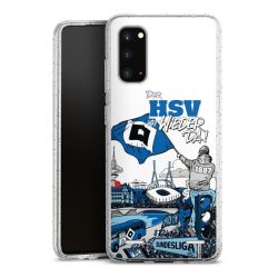 Carry Case Hülle Transparent/glitter ohne Band