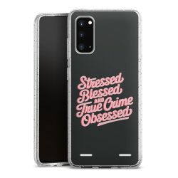 Carry Case Hülle Transparent/glitter ohne Band