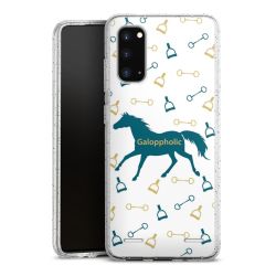 Carry Case Hülle Transparent/glitter ohne Band