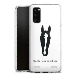 Carry Case Hülle Transparent/glitter ohne Band