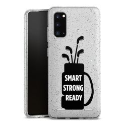 Carry Case Hülle Transparent/glitter ohne Band