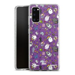 Carry Case Hülle Transparent/glitter ohne Band