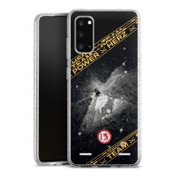 Carry Case Hülle Transparent/glitter ohne Band