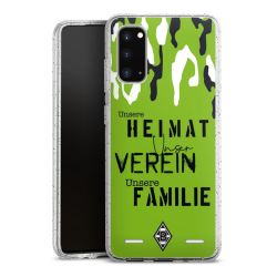 Carry Case Hülle Transparent/glitter ohne Band