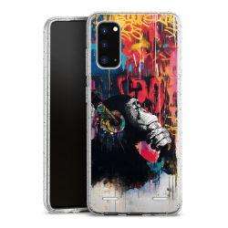 Carry Case Hülle Transparent/glitter ohne Band