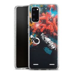 Carry Case Hülle Transparent/glitter ohne Band